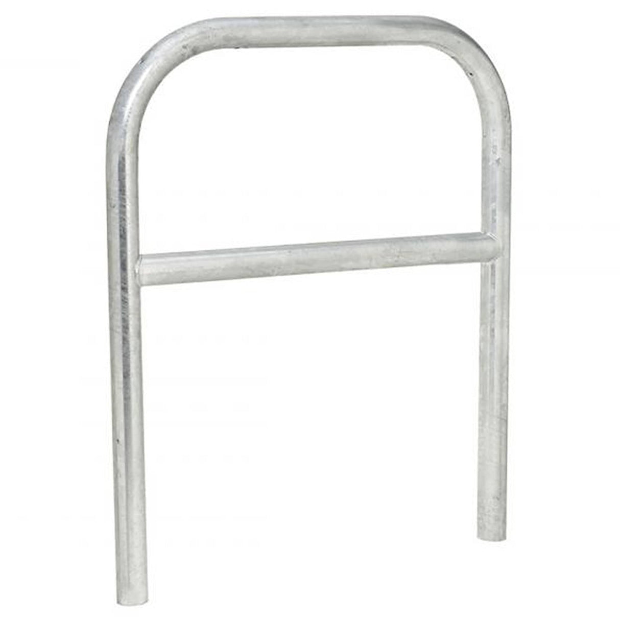 Galvanized steel hoop barrier perimeter security trolley bay protection vehicle access control strong steel site perimeter boundary marking trolley park door security commercial properties industrial sites public spaces dependable