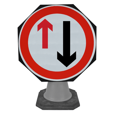 traffic-cone-road-mounted-signs-signage-warning-symbols-caution-directional-constuction-hazard-roadway-motorway-custom-roadwork-heavy-duty-reflective-caution-site-pedestrian-safety-plastic-portable-stackable-highway-uk