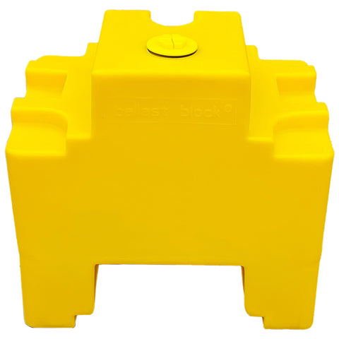 HI-VIS-HERAS-Ballast-Block,-40kg,-Heras-Fencing,-Temporary-Construction-Site-Security-Road-Barrier-Health-and-Safety-Anti-Trip-Design-UV-Resistant-Stackable-Fencing-Block-Easy-to-Install-Wind-Resistant-Water-Filled-Concrete