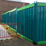 Hoarding panel Galvanised steel Temporary fencing Construction Site Metal Construction sites Building projects Event venues Outdoor concerts Road works Public safety barriers Temporary enclosures Industrial sites Storage facilities Renovation projects