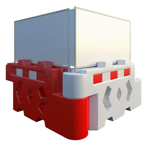 Heavy-duty-water-filled-bison-barrier-Water-filled-Separation-flood-traffic-diversion-portable-emergency-construction-highway-barricade-Work-zone-safety-barrier