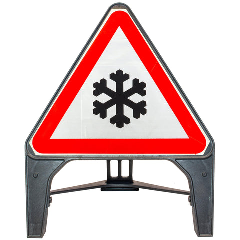 Ice Warning 750mm Q-Sign 554.2