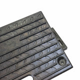kerb-curb-ramp-melba-swintex-wheelchair-vehicle-access-ramp-black-4-6-inch-accessible-sidewalk-footpath-portable-recycled-pvc-vans-wheelie-bins-caravans-bikes-gardening-connectable--dropped-kerb-alternative-heavy-duty-temporary