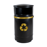 Nickleby Closed Top Litter Bin - 40 Litre Capacity