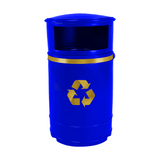 Nickleby Closed Top Litter Bin - 40 Litre Capacity
