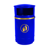 Nickleby Closed Top Litter Bin - 40 Litre Capacity