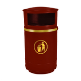 Nickleby Closed Top Litter Bin - 40 Litre Capacity