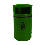 Nickleby Closed Top Litter Bin - 40 Litre Capacity