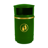 Nickleby Closed Top Litter Bin - 40 Litre Capacity