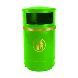 Nickleby Closed Top Litter Bin - 40 Litre Capacity