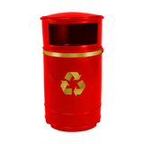 Nickleby Closed Top Litter Bin - 40 Litre Capacity