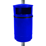 Nickleby Closed Top Litter Bin - 40 Litre Capacity