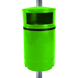 Nickleby Closed Top Litter Bin - 40 Litre Capacity