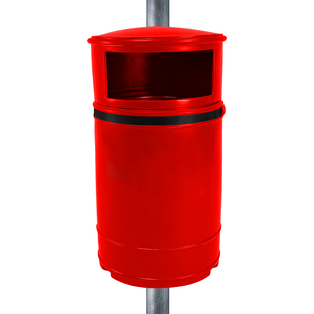 Nickleby Closed Top Litter Bin - 40 Litre Capacity