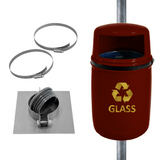 Osprey Outdoor Litter Bin - 40 Litre Capacity