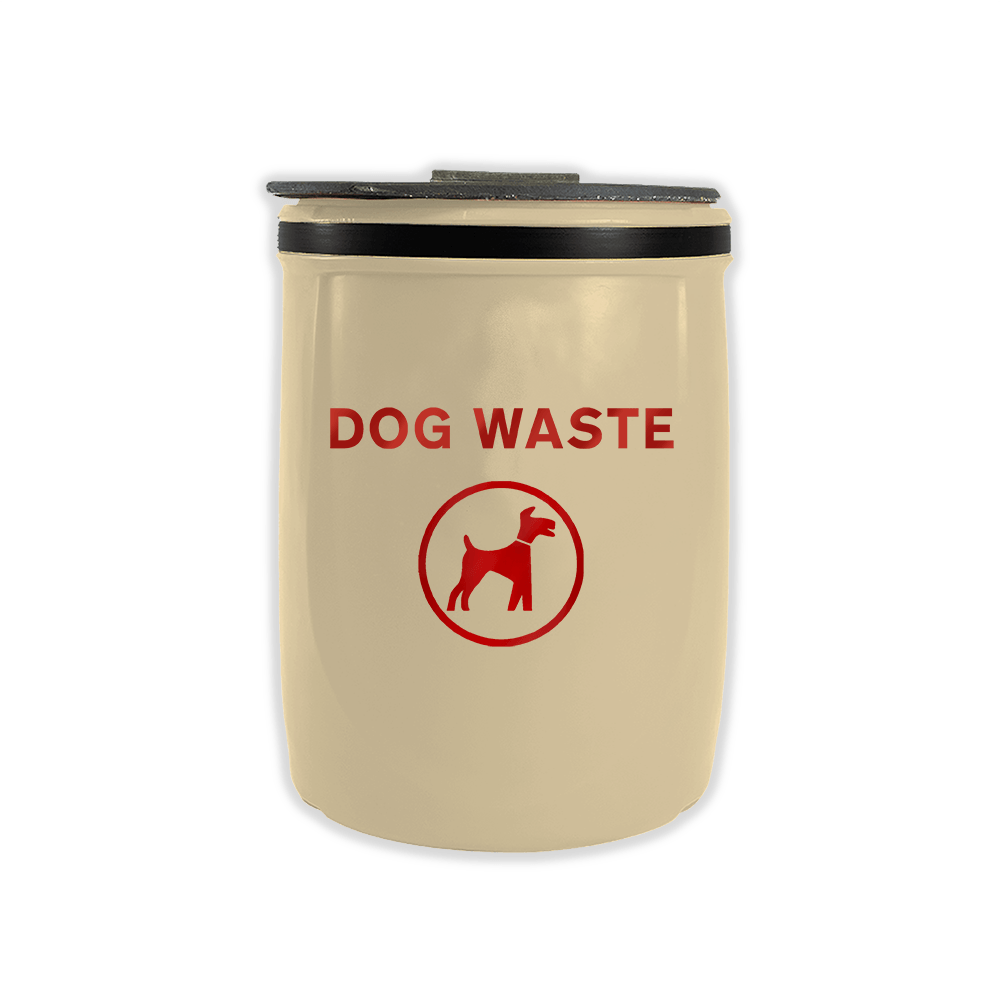 Outdoor Dog Waste Bin - 40 Litre Capacity