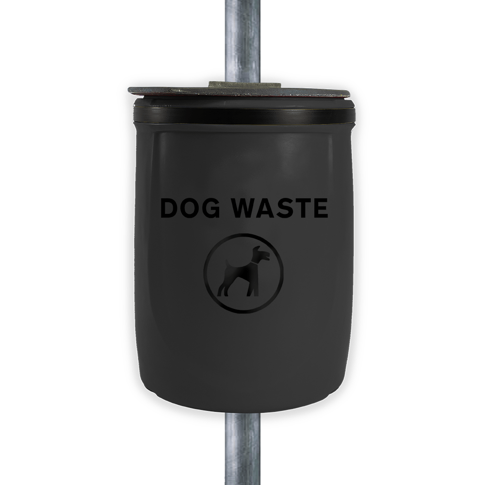 Outdoor Dog Waste Bin - 40 Litre Capacity