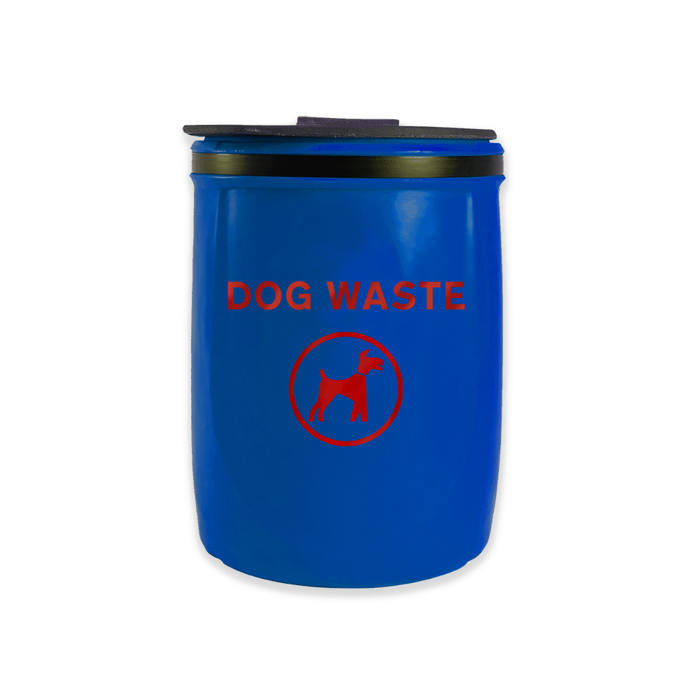 Outdoor Dog Waste Bin - 40 Litre Capacity