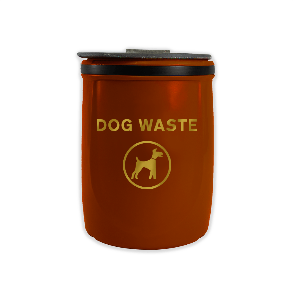 Outdoor Dog Waste Bin - 40 Litre Capacity