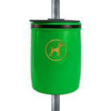 Outdoor Dog Waste Bin - 40 Litre Capacity