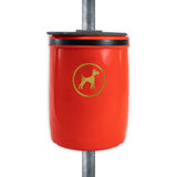 Outdoor Dog Waste Bin - 40 Litre Capacity