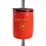 Outdoor Dog Waste Bin - 40 Litre Capacity