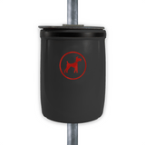 Outdoor Dog Waste Bin - 40 Litre Capacity