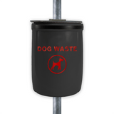 Outdoor Dog Waste Bin - 40 Litre Capacity
