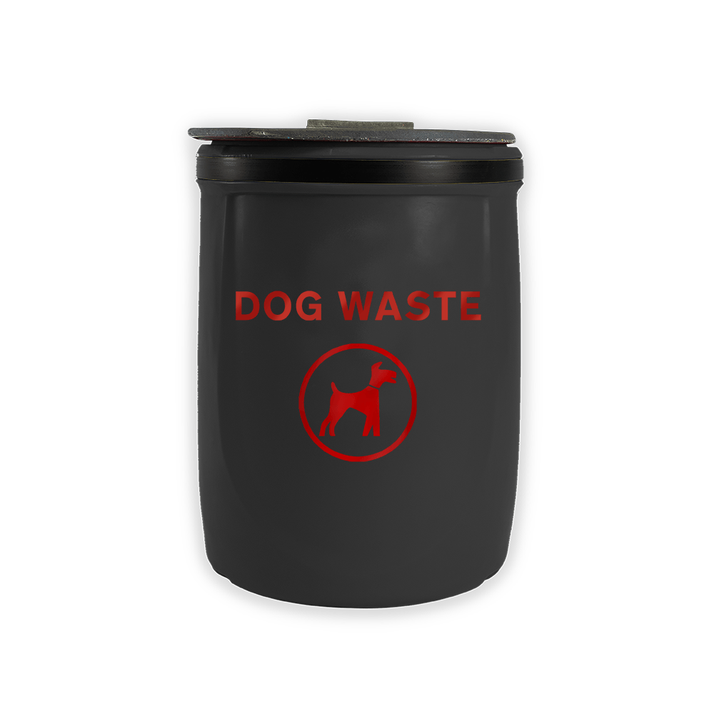 Outdoor Dog Waste Bin - 40 Litre Capacity