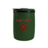Outdoor Dog Waste Bin - 40 Litre Capacity