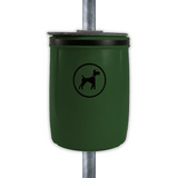 Outdoor Dog Waste Bin - 40 Litre Capacity