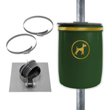 Outdoor Dog Waste Bin - 40 Litre Capacity