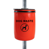Outdoor Dog Waste Bin - 40 Litre Capacity