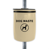 Outdoor Dog Waste Bin - 40 Litre Capacity