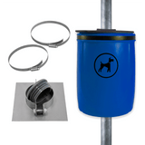 Outdoor Dog Waste Bin - 40 Litre Capacity