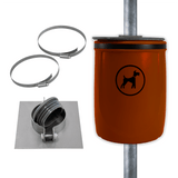 Outdoor Dog Waste Bin - 40 Litre Capacity