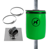 Outdoor Dog Waste Bin - 40 Litre Capacity