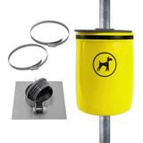 Outdoor Dog Waste Bin - 40 Litre Capacity