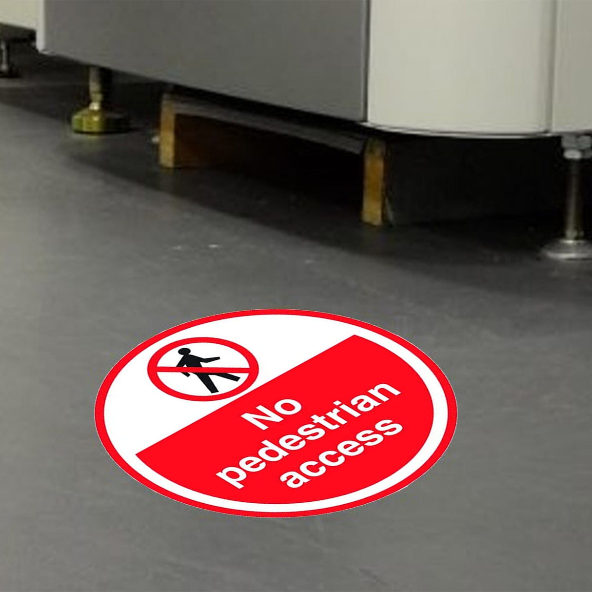 proline-self-adhesive-floor-signs-stickers-warning-hazard-decals-vinyl-caution-waterproof-durable-warehouses-factories-hospitals-schools-depots-safety-signs-aisles-shopping-malls-centres-construction-sites-removable-industrial-high-visibility-heavy-duty