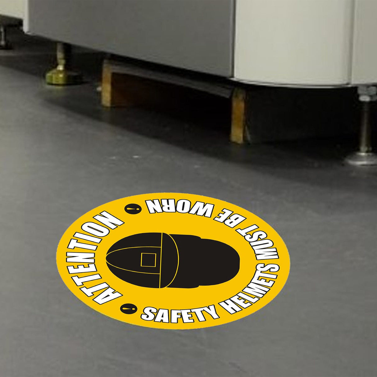 proline-self-adhesive-floor-signs-stickers-warning-hazard-decals-vinyl-caution-waterproof-durable-warehouses-factories-hospitals-schools-depots-safety-signs-aisles-shopping-malls-centres-construction-sites-removable-industrial-high-visibility-heavy-duty