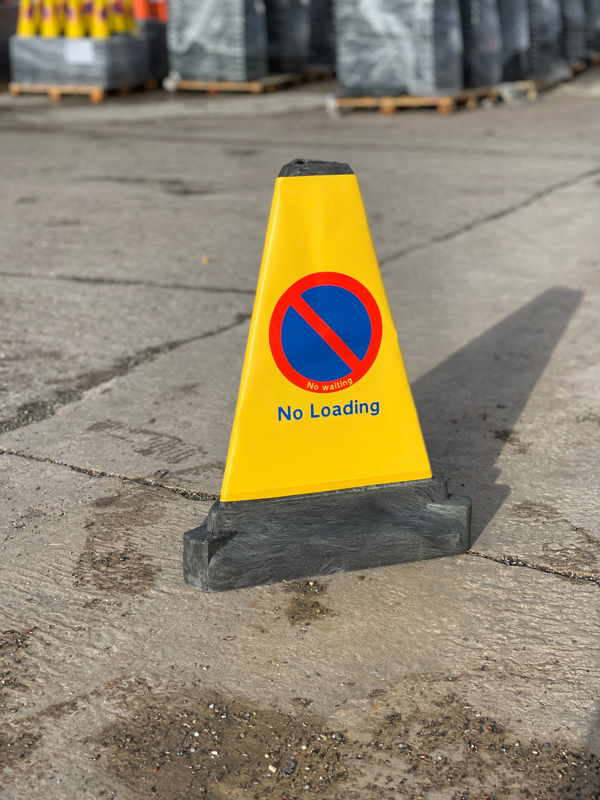 No Loading Bollard