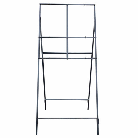 Quickfit Midi Sign Frame, 800mm Traffic Holder, Portable Steel Road Signage Assembly Lightweight Durable Solution Stand Outdoor Quick-Fit Versatile Mini Municipal for Construction Sites Control Temporary with Sandbag Bars