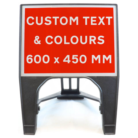 Custom 600 x 450mm Q-Sign