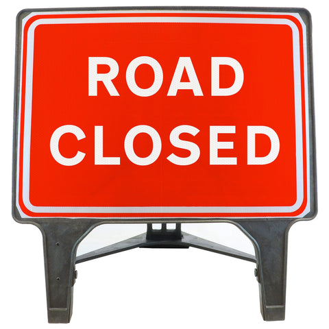 Road Closed 1050x750mm Q-Sign