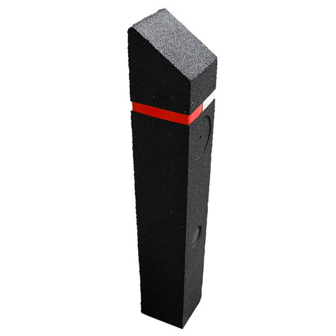 Recycled-rubber-bollard-height-Black-with-reflective-band-Pyramid-head-Sub-surface-fix-Sustainable-Environmentally-friendly-Durable-Traffic-Safety-Parking-lot-Urban-Landscape-.jpg