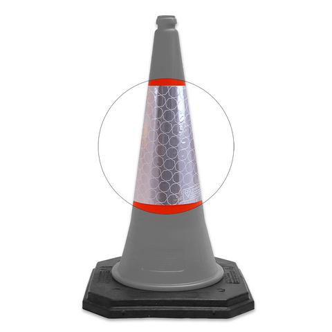 Replacement Traffic Cone Sleeves Pack of 5 - 460mm, 500mm, 750mm & 1000mm