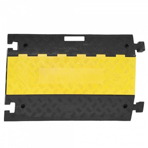 Rubber-3-channel-hose-cable-ramp-Heavy-duty-Multi-channel-protector-Industrial-strength-Durable-Safety-High-quality-Protection-strong