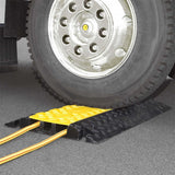 Rubber-hose-ramp-Cable-ramp-Protector-Heavy-duty-Outdoor-Durable-Flexible-Driveway-Garage-Parking-lot-wires-outdoor-hgv-roadworks
