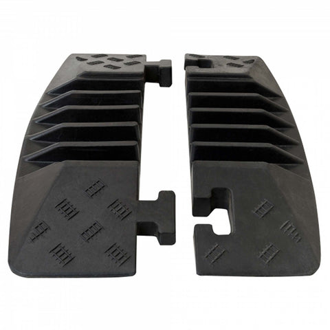 Medium 5-Channel Cable Protection Ramp - End Piece