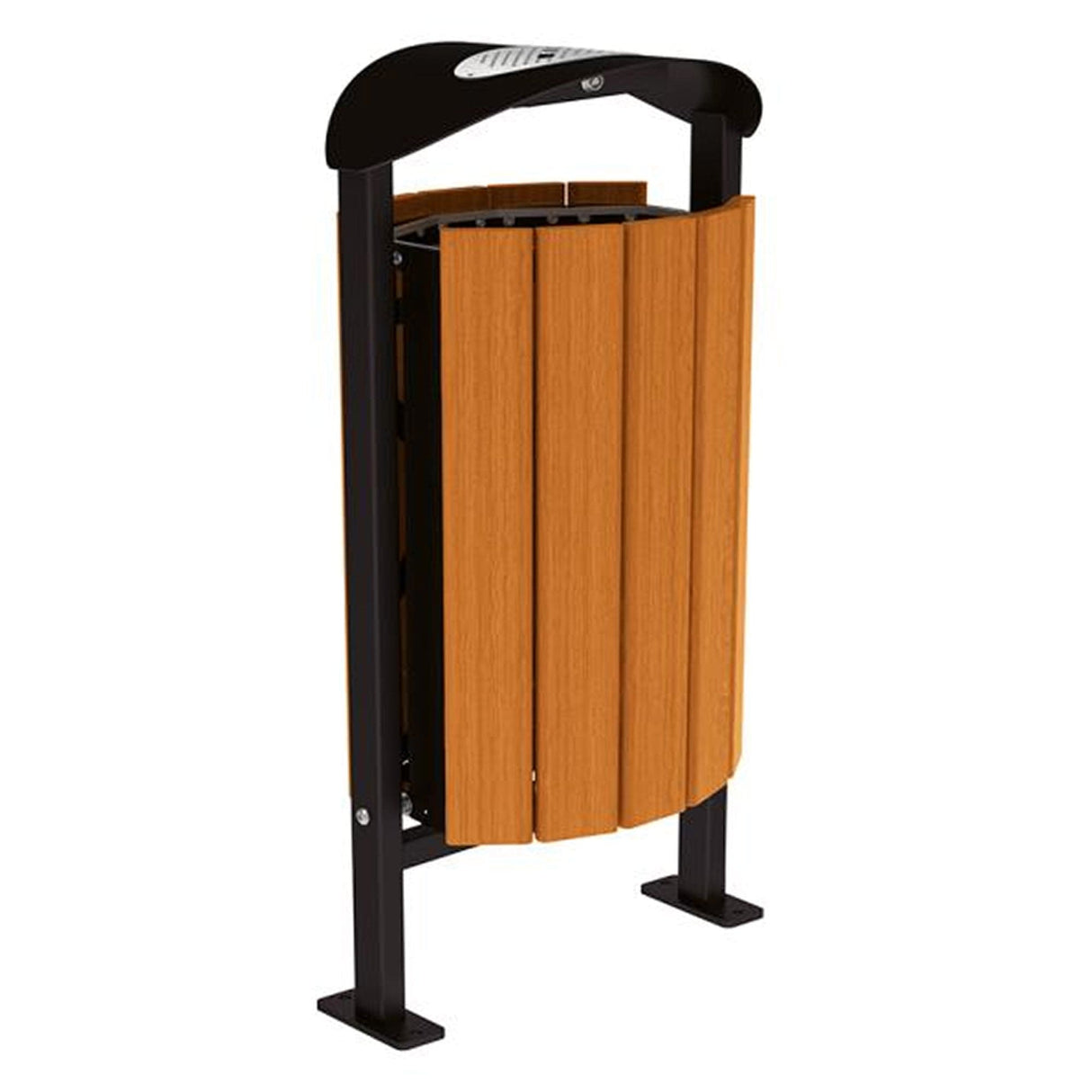Street litter bin 50 litre capacity Silaos model Outdoor waste management solution Public area trash bin Municipal garbage can Anti-vandal container City street bin Steel waste receptacle Weather-resistant outdoor bin Lockable trash container High-capacity waste bin Durable garbage bin Hygienic litter container